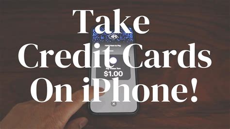 how to accept credit cards with iphone